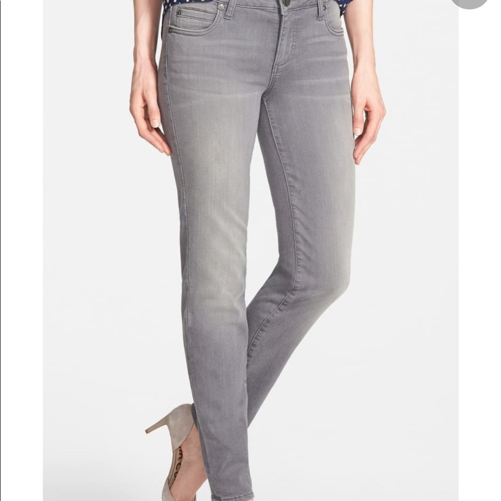 KUT from the Kloth Diana Skinny Jeans size 4 Gray